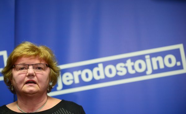 Ministrica za demografiju, obitelj, mlade i socijalnu politiku Nada Murganić