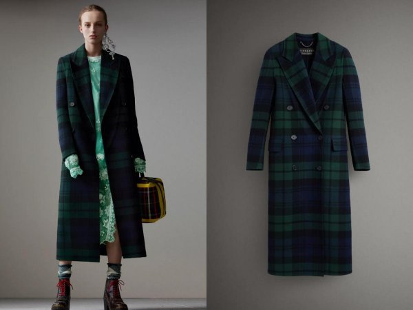 Burberryjev tartan kaput