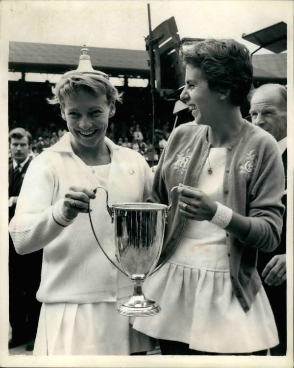 Darlene Hard i Maria Bueno