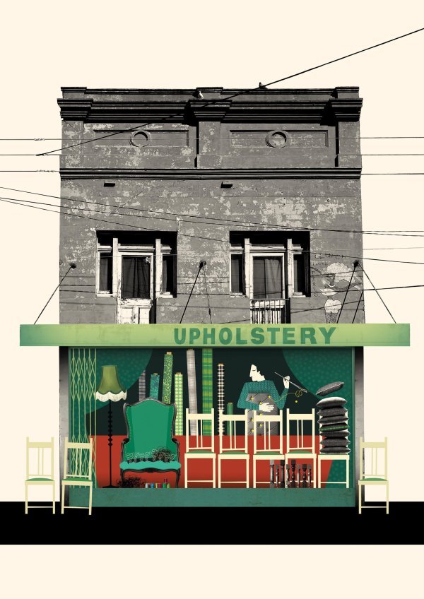 Antonia Pesenti, Tapeciranje / Upholstery