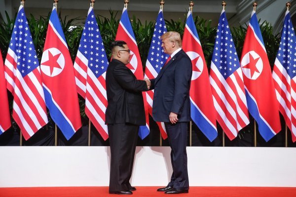 Kim Jong-un i Donald Trump