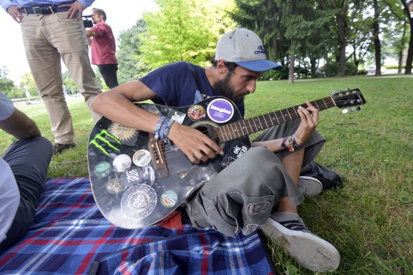 Gradonačelnik Milan Bandić otvorio prvu muzičku vježbaonicu na otvorenom