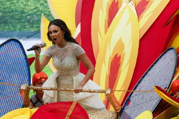 Ceremonija otvaranja SP-a, Aida Gariffulina