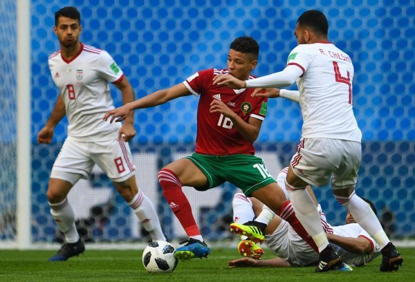 SP 2018, skupina B: Maroko - Iran