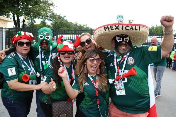 Njemačka - Meksiko (navijači)