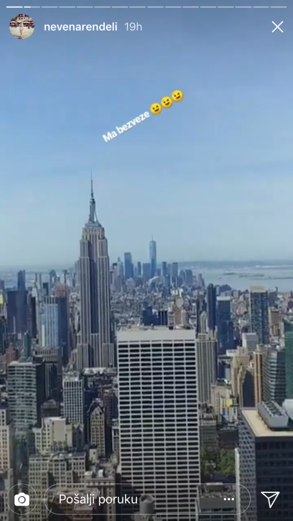Nevena Rendeli u New Yorku