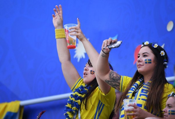 švedske navijačice