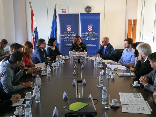 Delegacija Europske komisije na sastanku s ministricom Gabrijelom Žalac