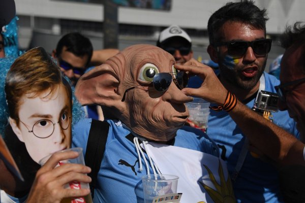 Urugvaj - Saudijska Arabija (navijači)