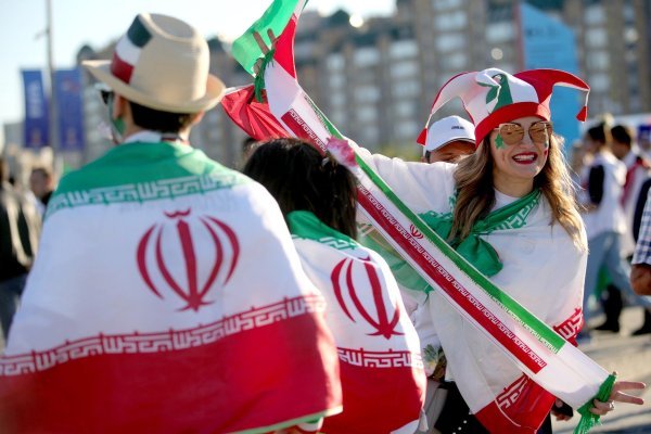 SP 2018., Iran - Španjolska (navijači)