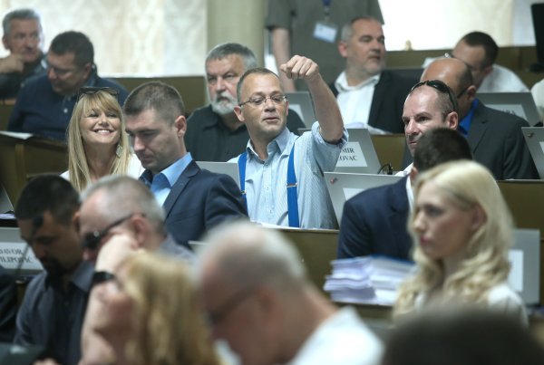 Sjednica zagrebačke Gradske skupštine