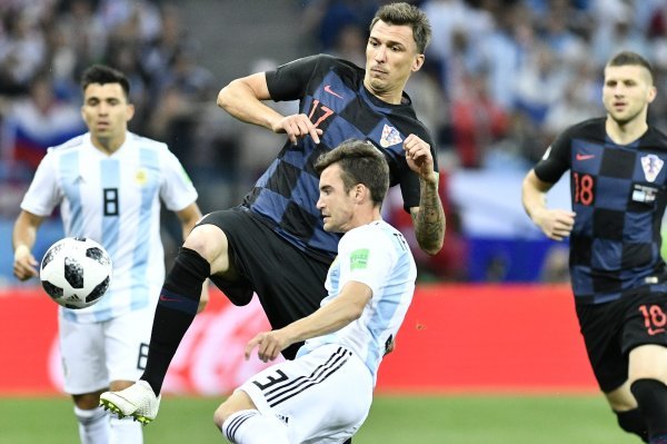 Marcos Acuna, Mario Mandžukić, Nicolas Tagliafico i Ante Rebić