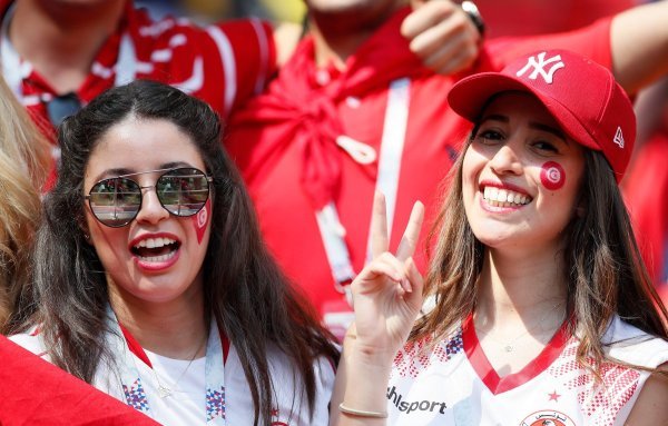 SP 2018., skupina G: Belgija - Tunis (navijači)