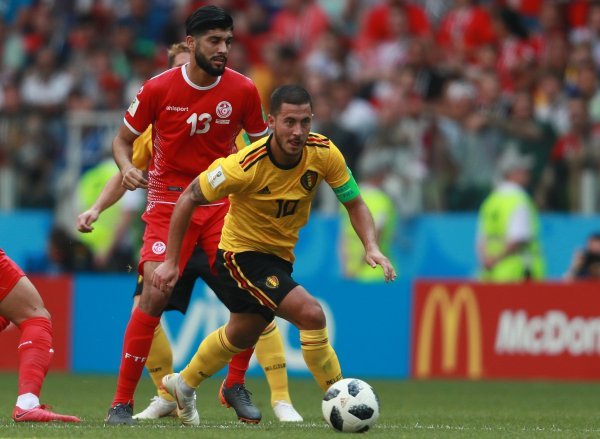 SP 2018., skupina G: Belgija - Tunis (Eden Hazard)