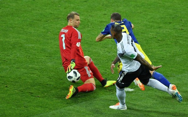 SP 2018., skupina F: Njemačka - Švedska