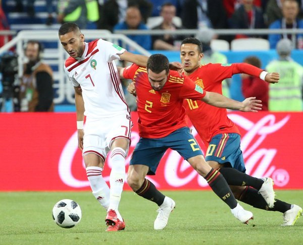 SP 2018., skupina B: Španjolska - Maroko
