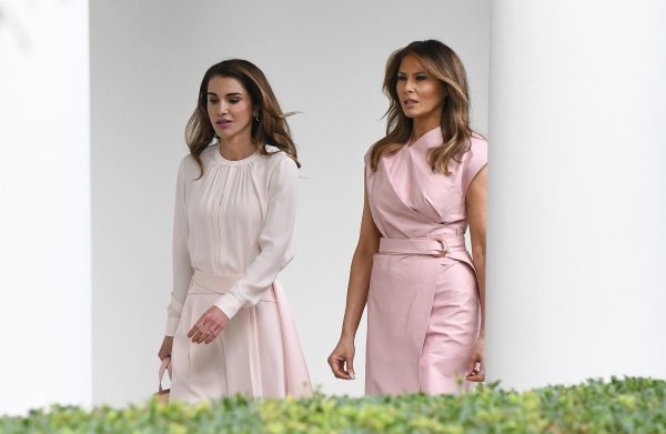 Melania Trump i kraljica Rania