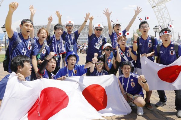 SP 2018., skupina H: Japan - Poljska (navijači)