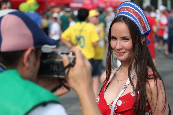 SP 2018., osmina finala: Brazil - Meksiko (navijači)