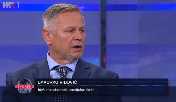 Bivši ministar rada i socijalne skrbi Davorko Vidović
