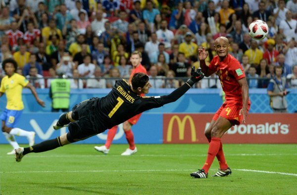 SP 2018., četvrtfinale: Brazil - Belgija