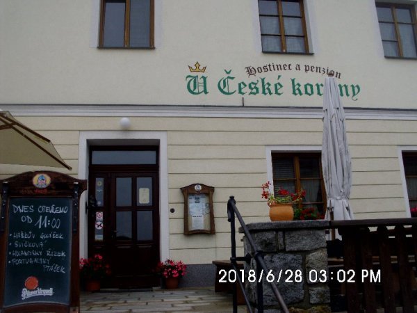 Gostionica U české koruny (Kod češke krune) u selu Lipnice nad Sázavou