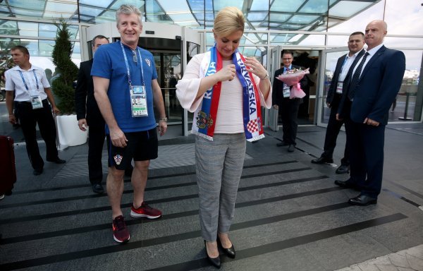 Soči: Dalić i Šuker dočekali predsjednicu Grabar-Kitarović