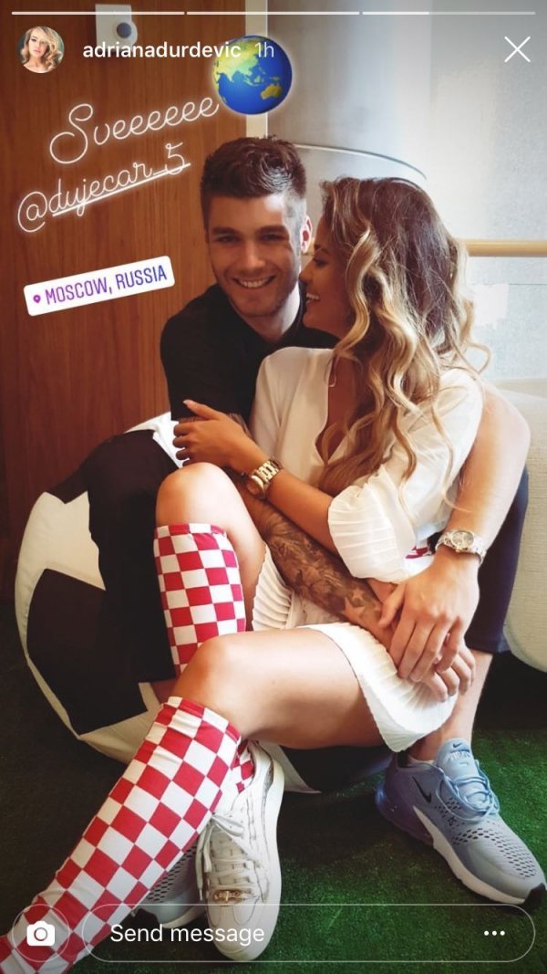Adriana Đurđević i Duje Ćaleta Car