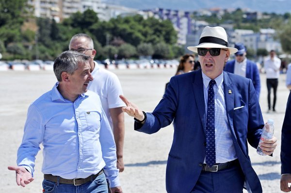 Ministar Štromar i gradonačelnik Opara obišli su Žnjanski platou