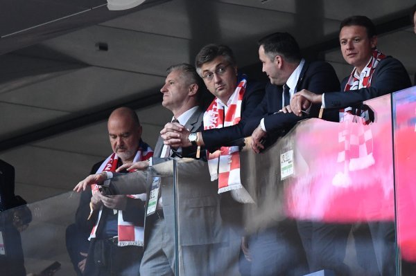 Davor Šuker, Andrej Plenković, Gordan Jandroković