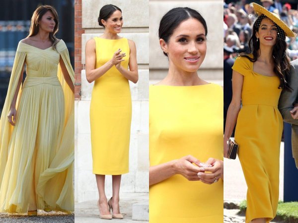 Melania Trump, Meghan Markle i Amal Clooney