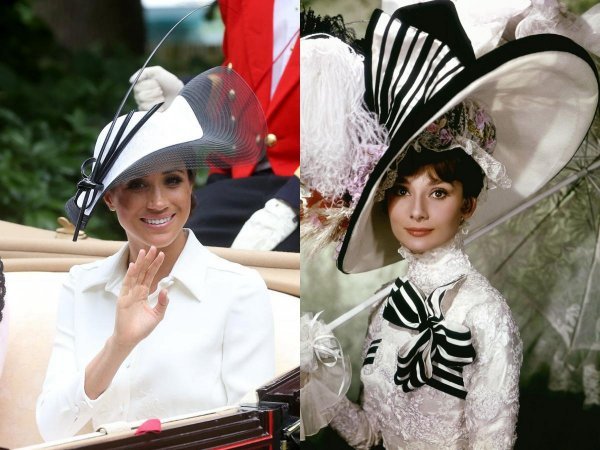 Meghan Markle i Audrey Hepburn