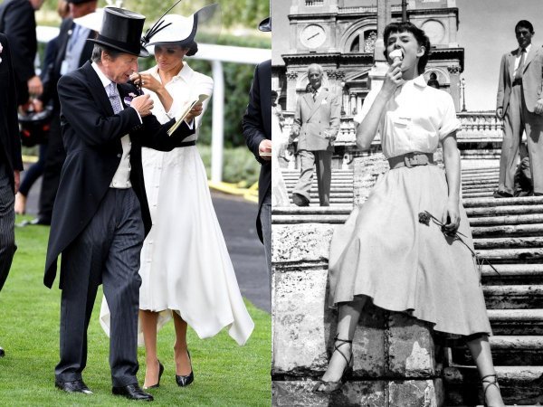 Meghan Markle i Audrey Hepburn