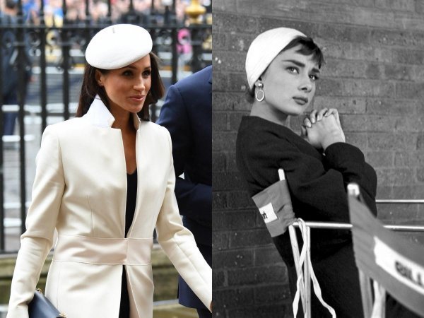 Meghan Markle i Audrey Hepburn