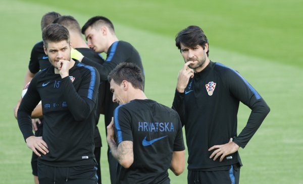 Trening Hrvatske uoči finala s Francuskom