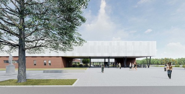 Nova zgrada osječke I.Gimnazije