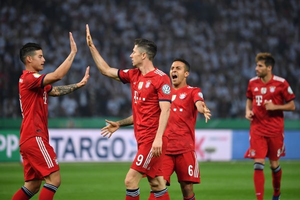 Rodriguez, Lewandowski i Thiago