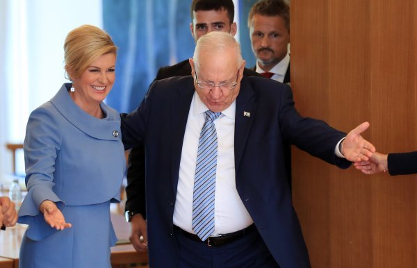 Kolinda Graba-Kitarović i Reuven Rivlin