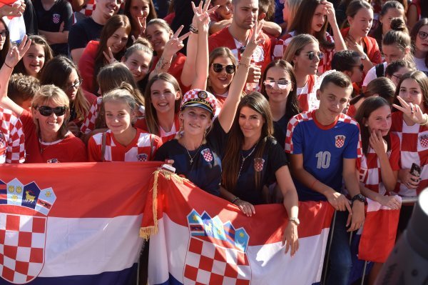 Doček Zlatka Dalića u Livnu