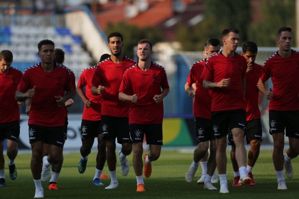 Trening Glasgow Rangersa