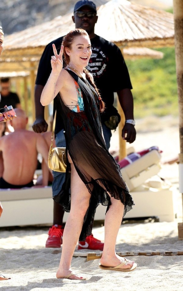Lindsay Lohan u svom klubu Lohan Beach House