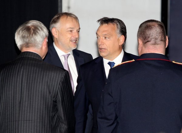 Zsolt Hernadi i Viktor Orban