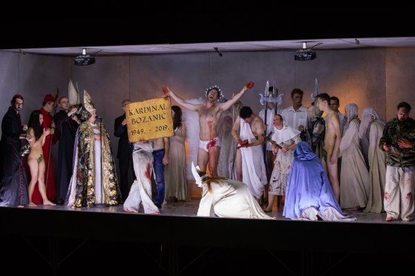 Na otoku Lokrumu održana premijera predstave Michelangelo