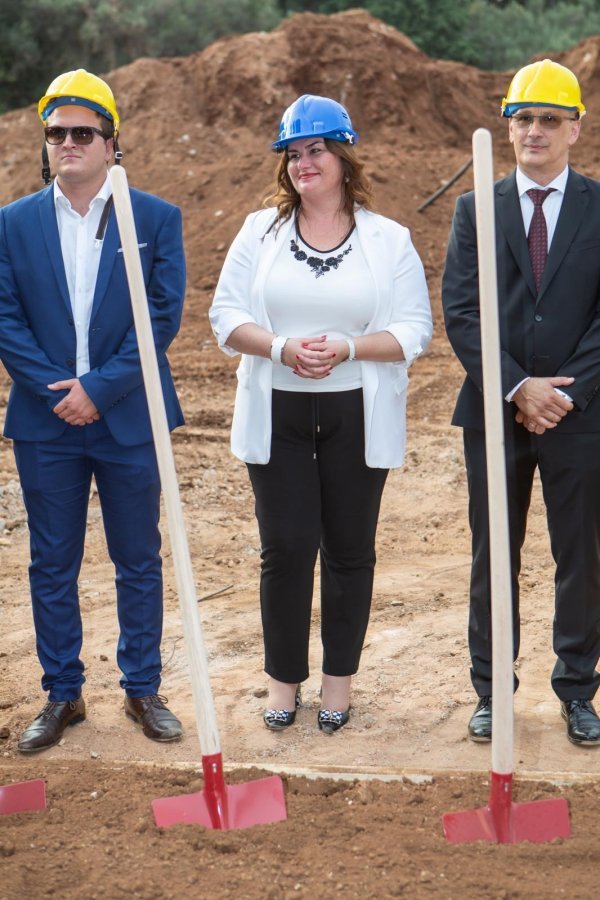 Ministrica Žalac na svečanom obilježavanju početka gradnje studentskog doma