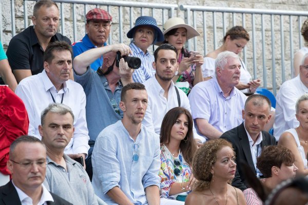 Ivan Perišić sa suprugom Josipom