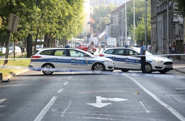 Eksplozija u Adžijinoj, policijski očevid