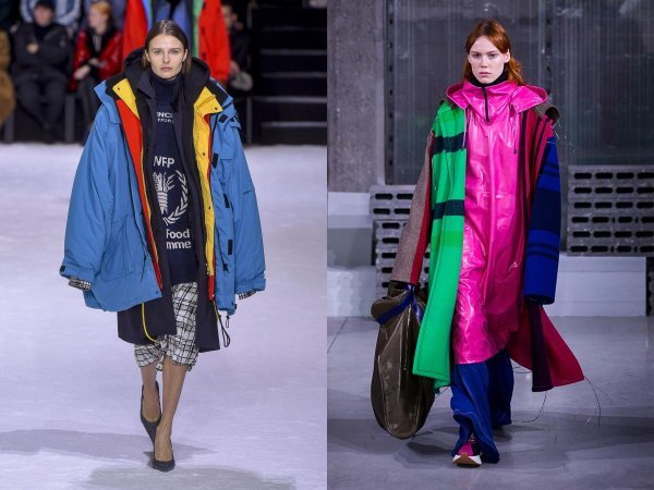 Balenciaga (lijevo); Marni (desno)