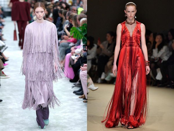 Valentino (lijevo); Alexander McQueen (desno)