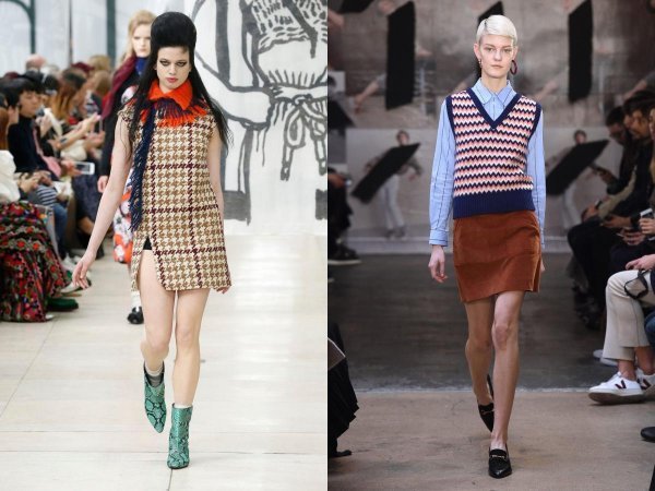 Miu Miu (lijevo); A.P.C. (desno)