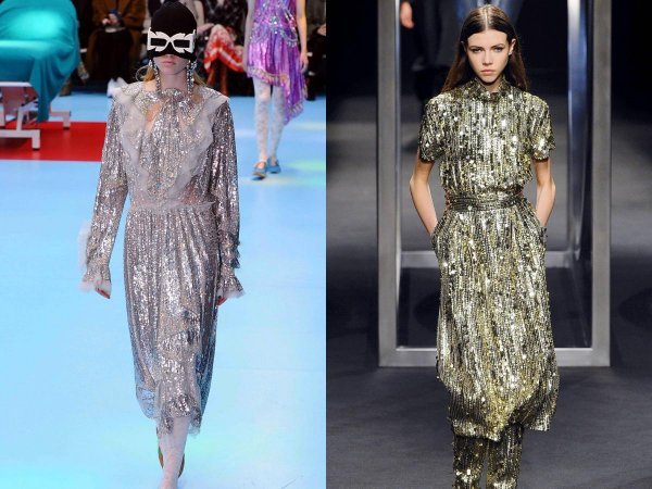 Gucci (lijevo); Alberta Ferretti (desno)